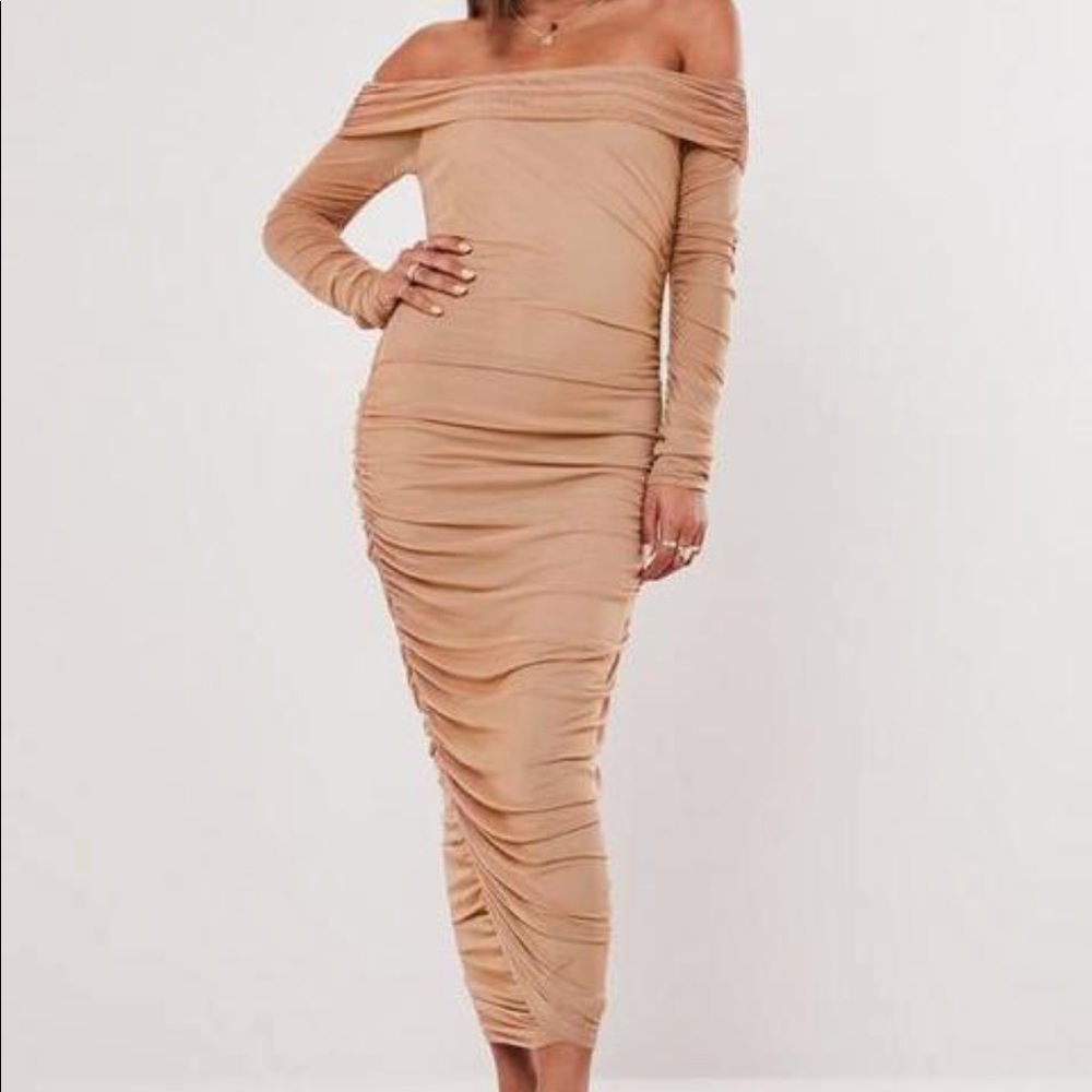 Missguided Ruched Dress- BRAND NEW